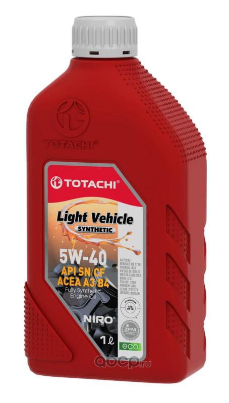 Масло моторное 1L TOTACHI NIRO LV 5W40 Synthetic SP/SN/CF A3/B4