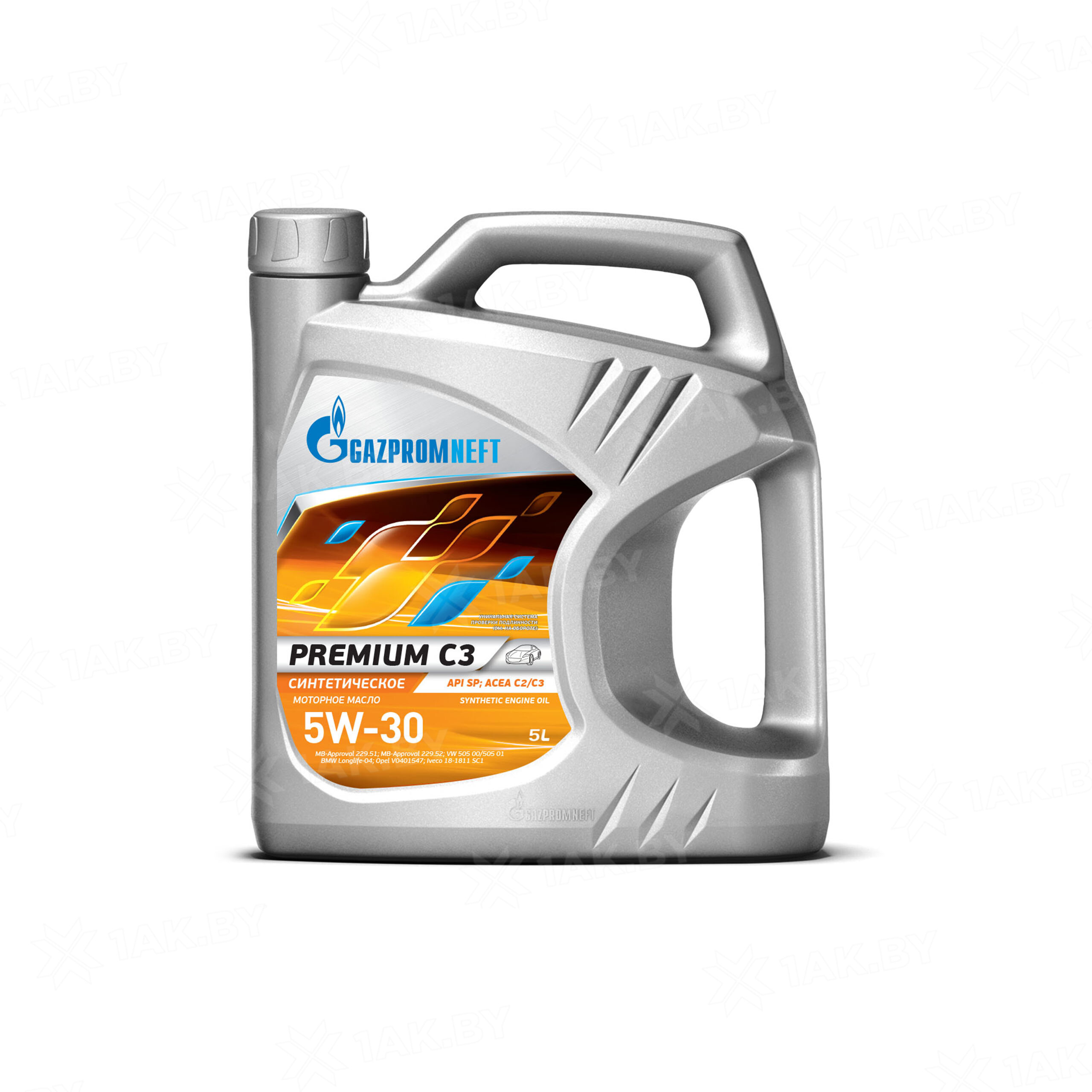 Моторное масло GAZPROMNEFT Premium C3 5W-30 253142283 5л