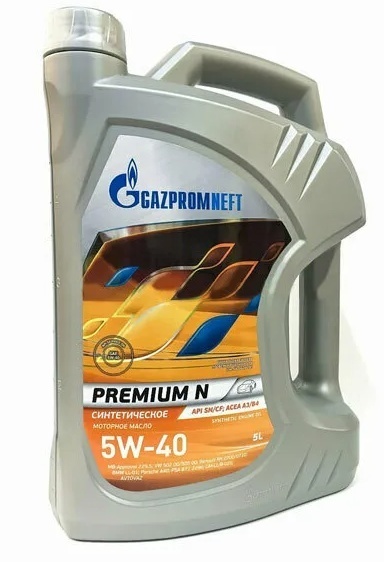 Моторное масло GAZPROMNEFT Premium N 5W-40 253140424 5л